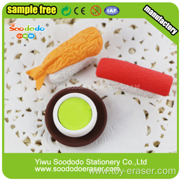Small size 3d Square Bottle  Eraser stationery supply